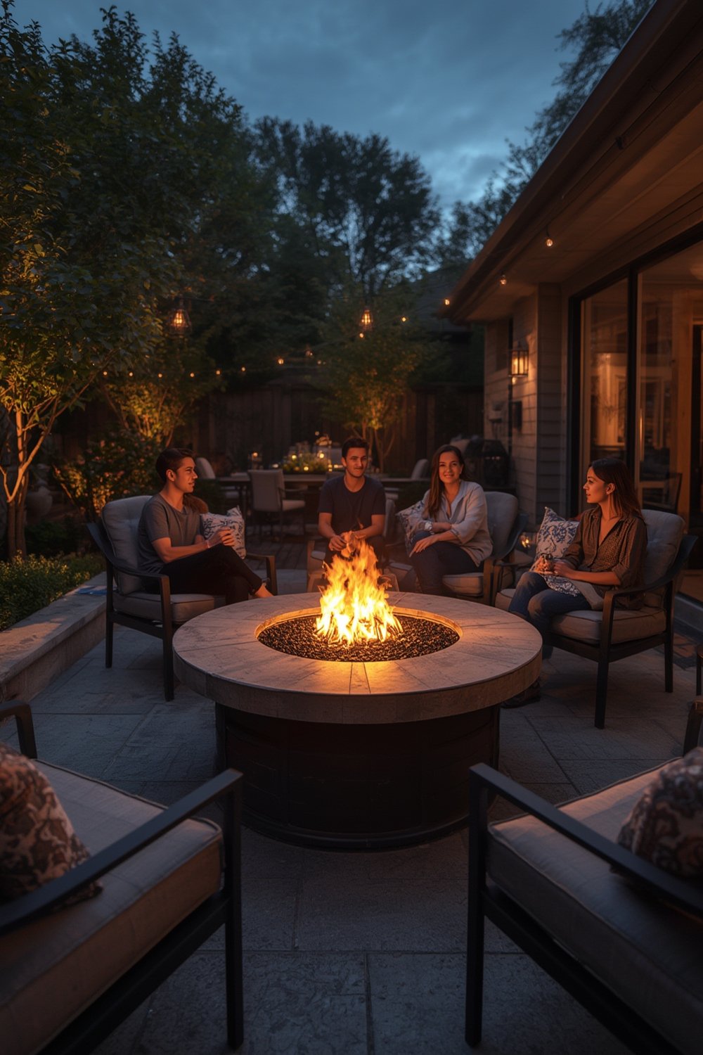 propane firepit product view