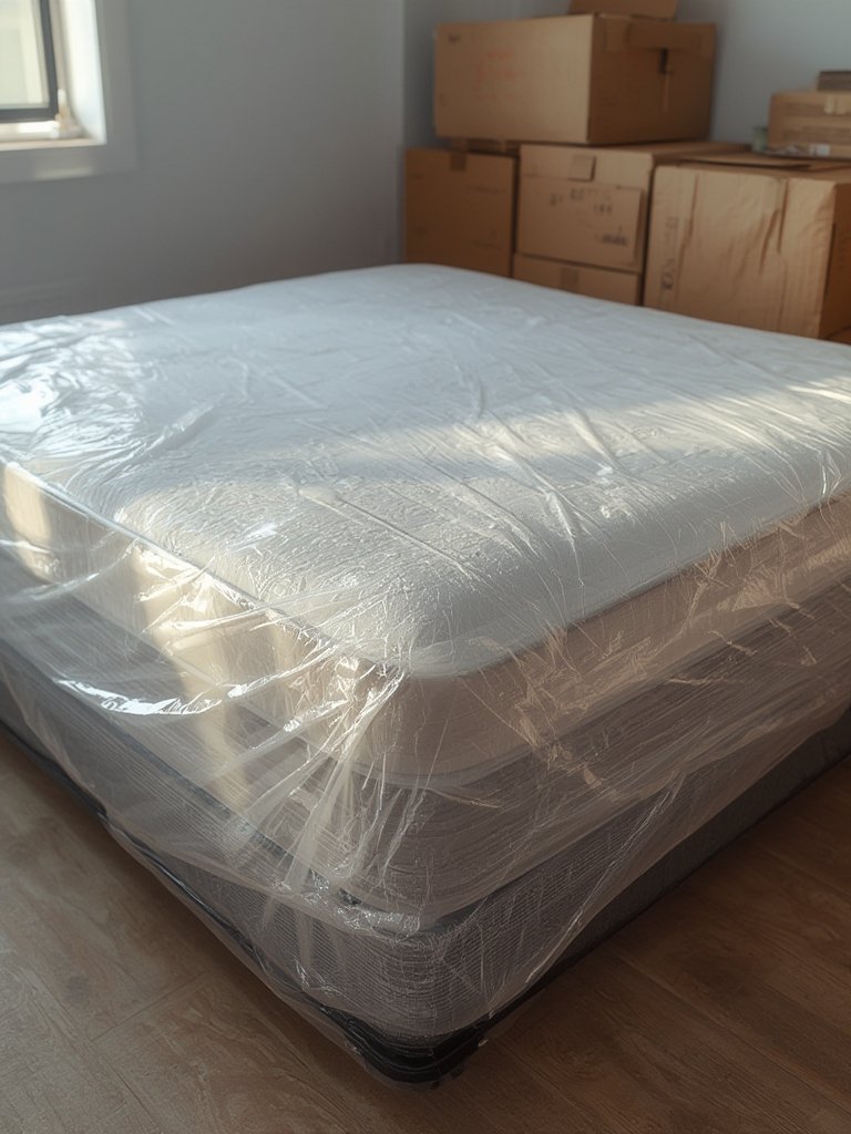 mattress cover in action