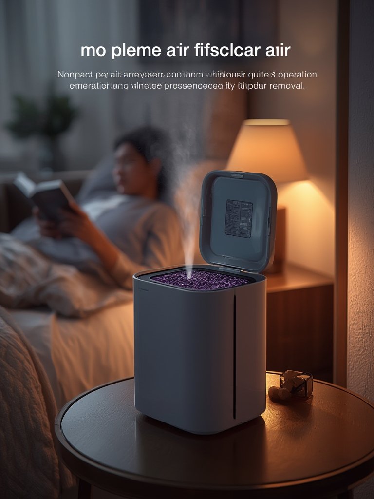 HEPA purifier in action