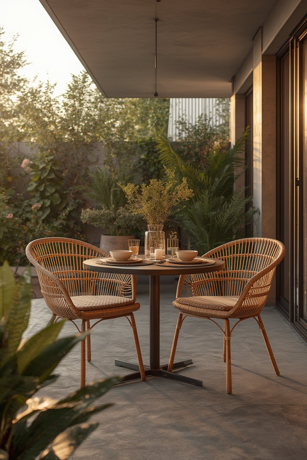 Flash Furniture Lila Rattan Chairs for Patios or Bistro Seating: Comfortable Enough to Buy? 1 rattan chairs product view