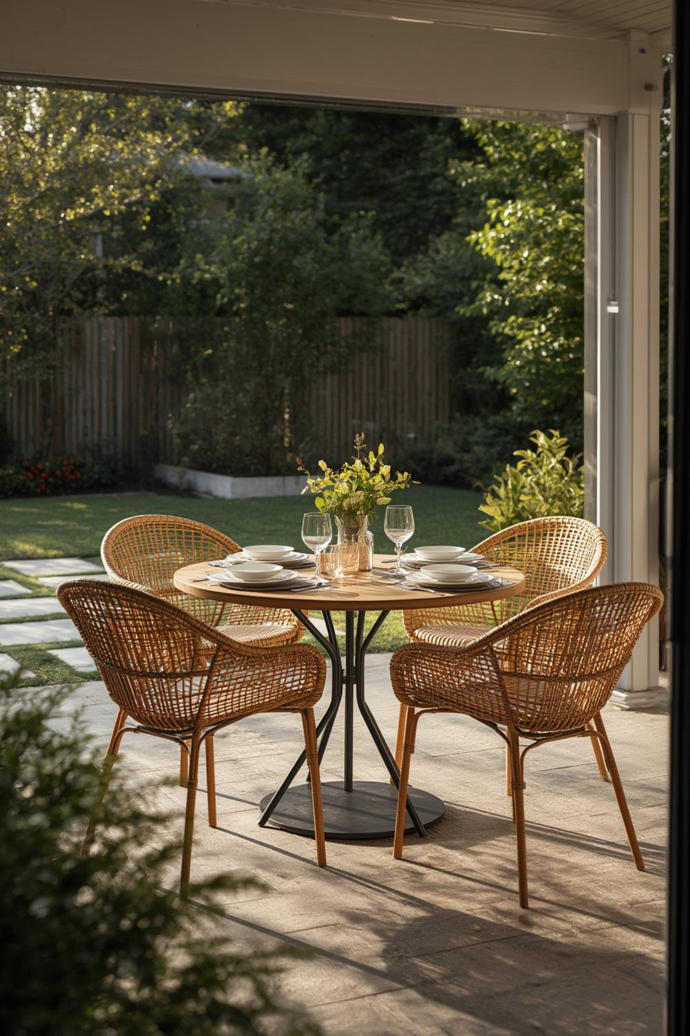 rattan chairs product view