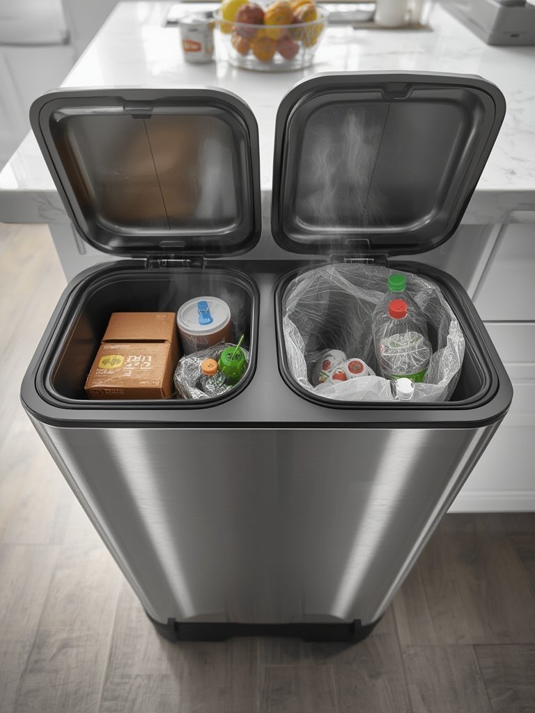 Dual Trash: 10 Ultimate Steps For Amazing Organization In 2026 2 dual trash in action