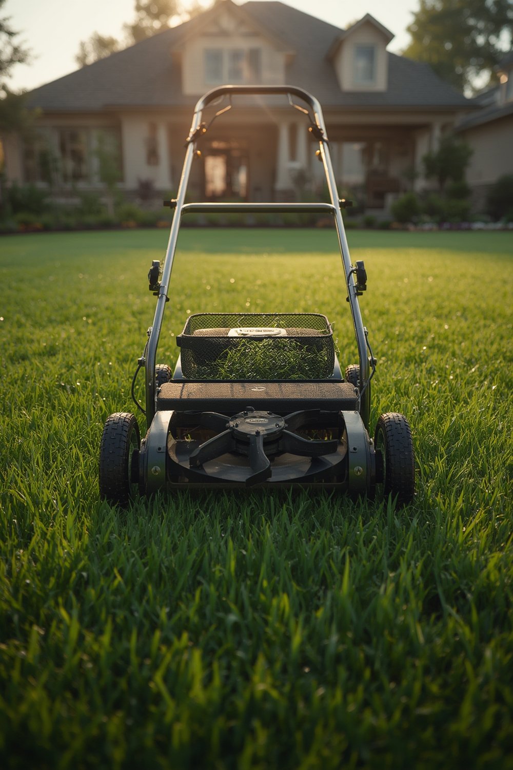 reel mower product view