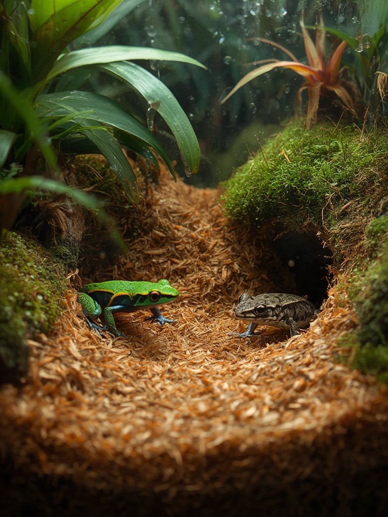 coconut bedding in action