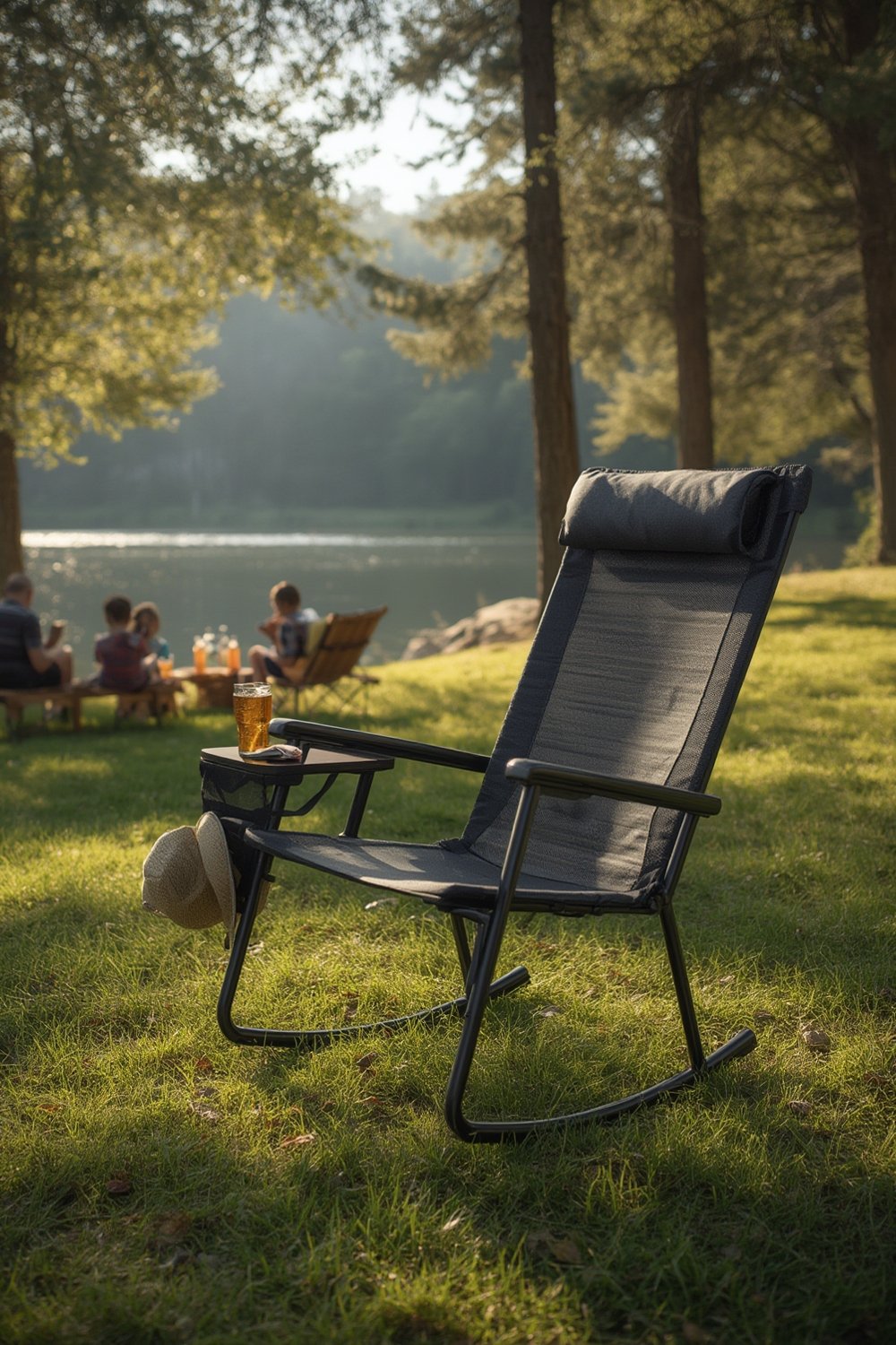 GCI Outdoor Freestyle Rocker XL with Side Table Worth It for Camping and Tailgates? 1 rocking chair product view