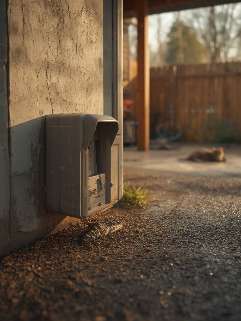 mouse bait in action