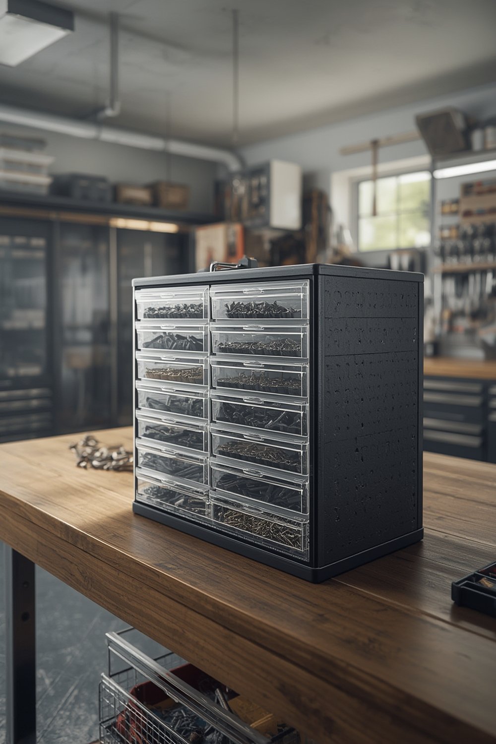 IRIS USA 44-Drawer Cabinet for Garage Hardware and Small Parts Storage 1 screw organizer product view