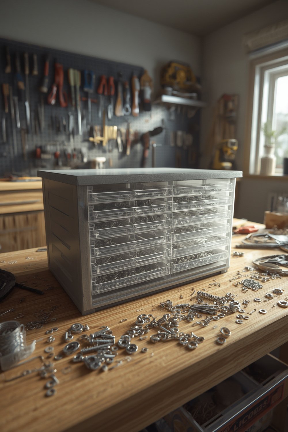 IRIS USA 44-Drawer Screw Organizer Review: Stop Digging Through Mixed Hardware and Keep Every Fastener Visible 1 screw organizer product view