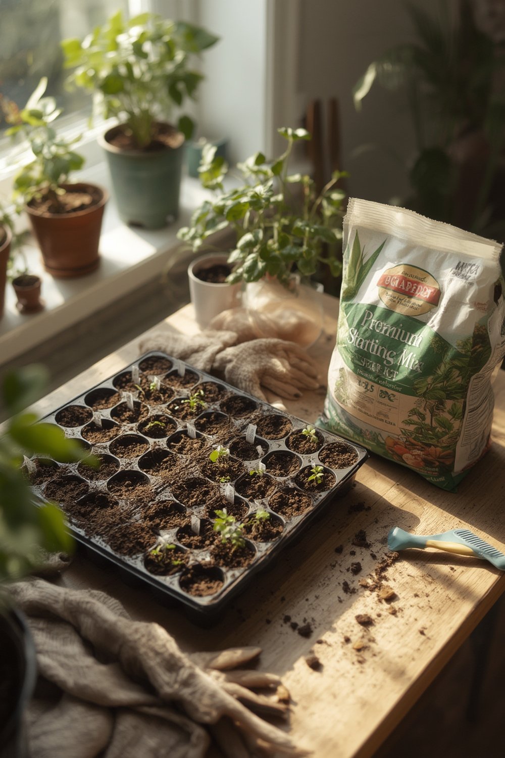 seed starting product view