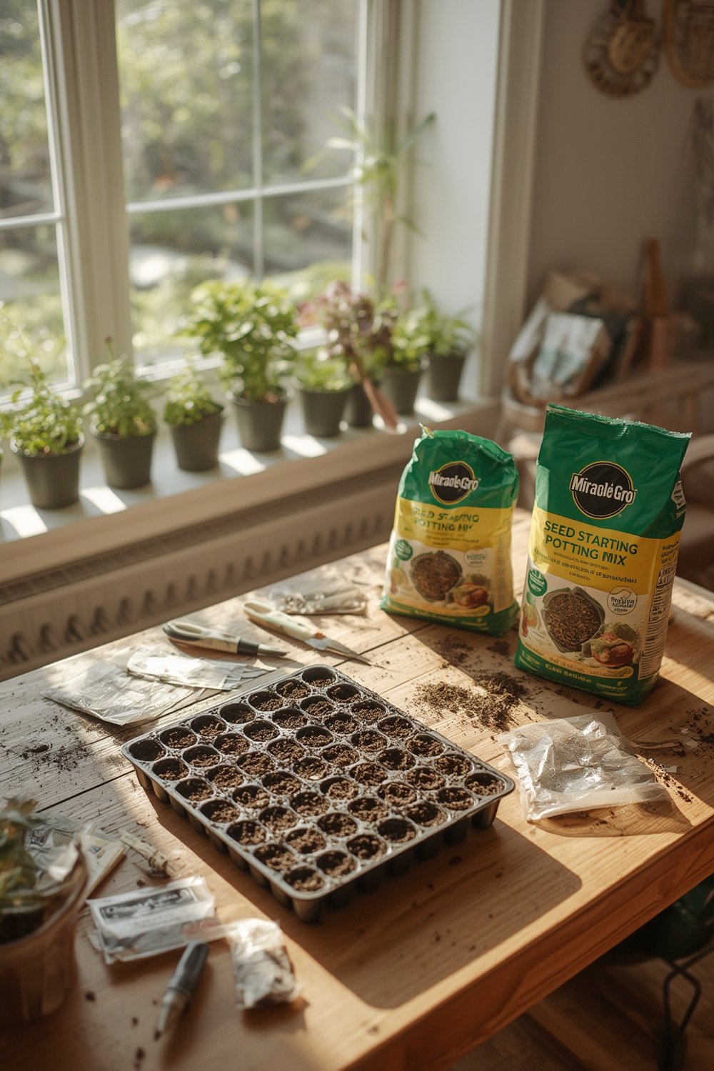 seed starting product view