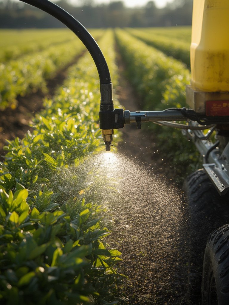 diaphragm pump in action