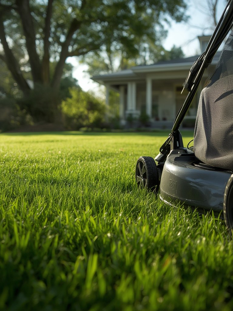 Before You Buy the Greenworks 40V 25-Inch Self-Propelled Mower for a 1/2-Acre Yard 2 cordless mower in action