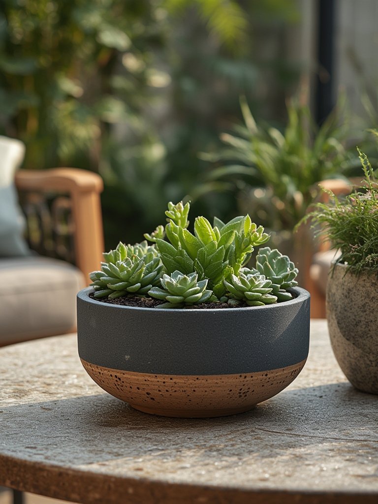 low planter in action