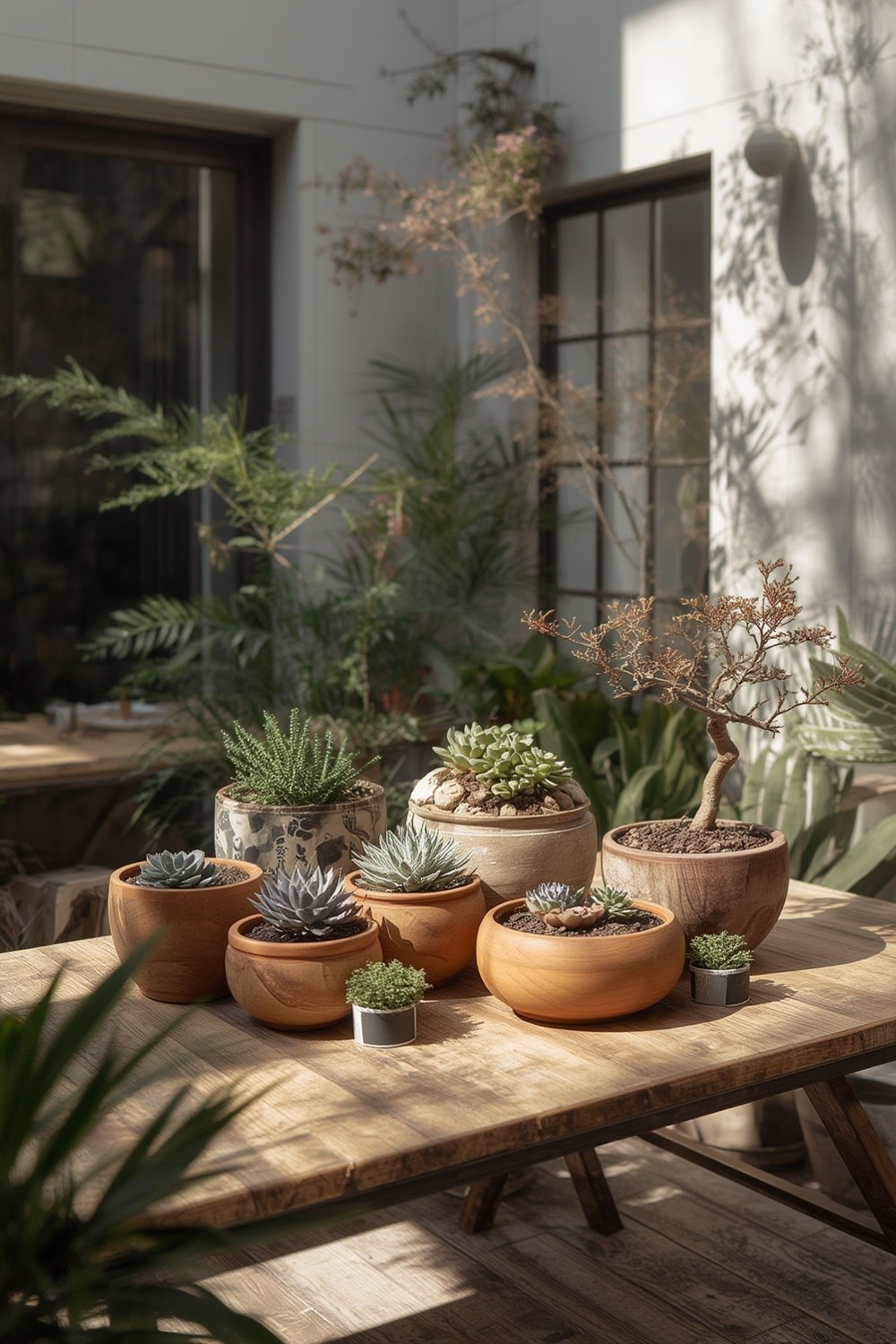 shallow planter product view