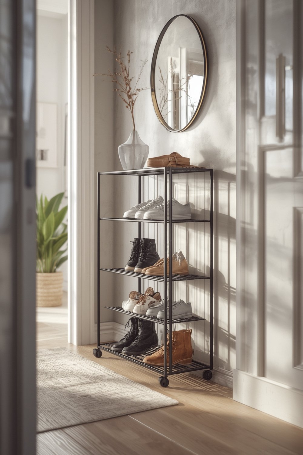 shoe rack product view