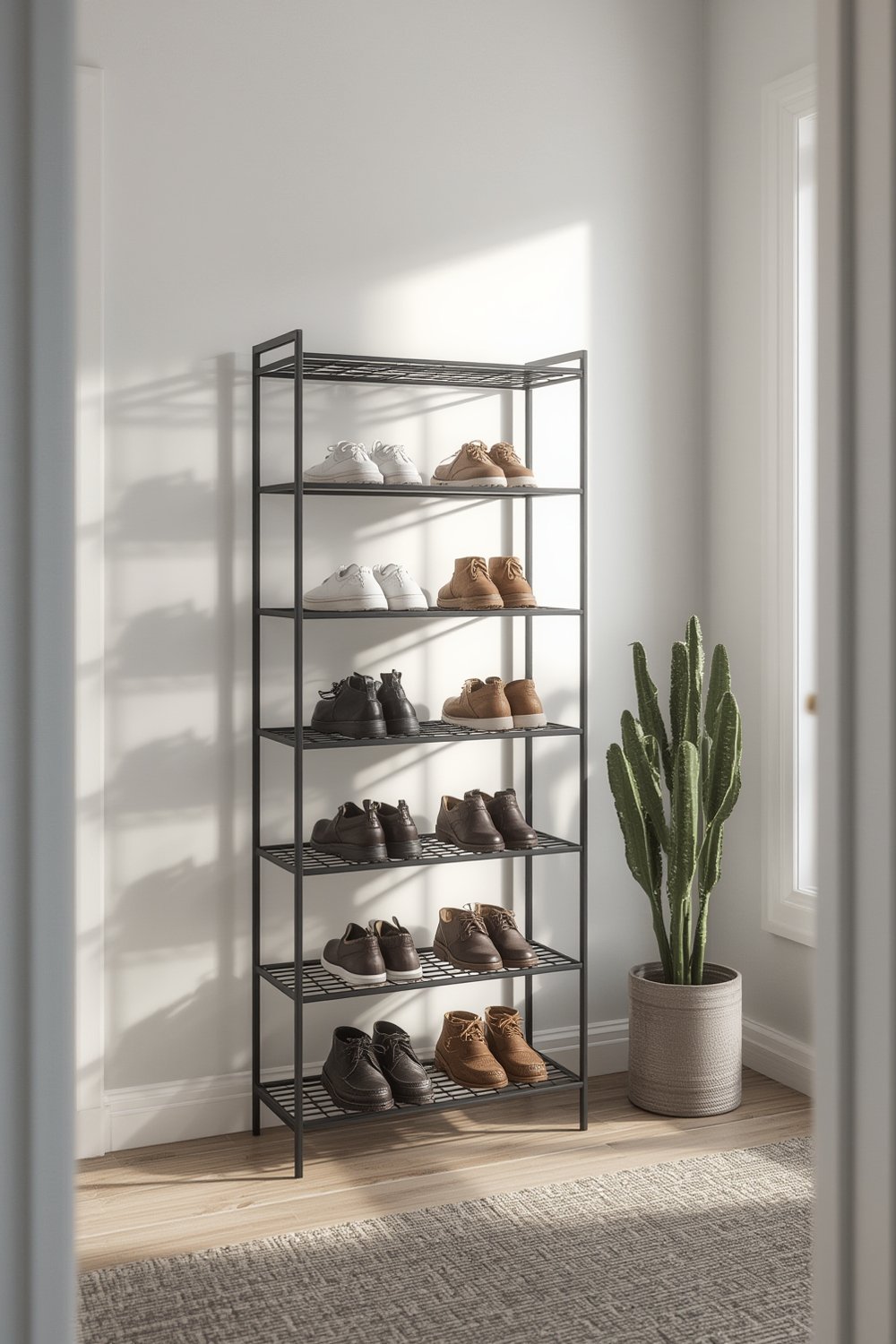 shoe rack product view
