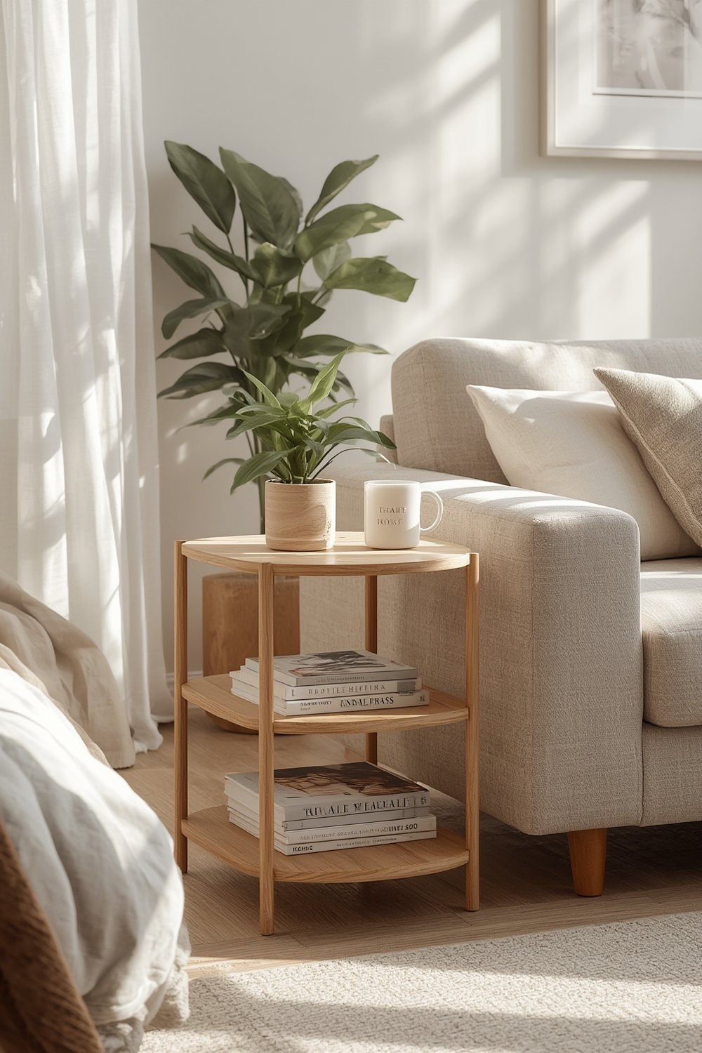 Furinno JUST Side Table Review: Good for Small Spaces? 1 side table product view