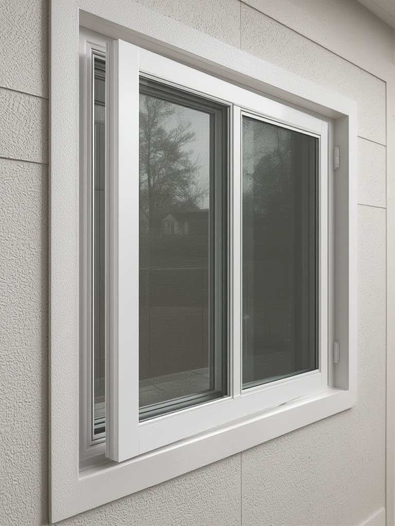 basement window in action