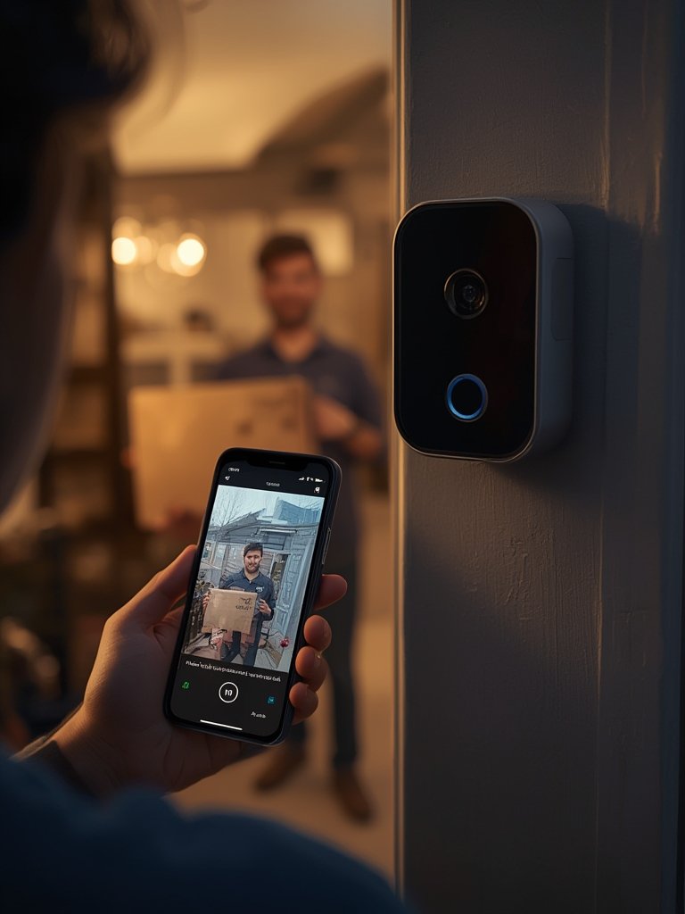 Tapo 2K+ Video Doorbell Review: Head-to-Toe 2K View with Local Storage and Smarter Package Alerts 2 video doorbell in action