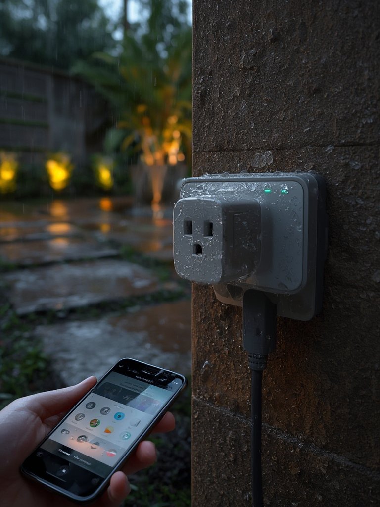 outdoor plug in action