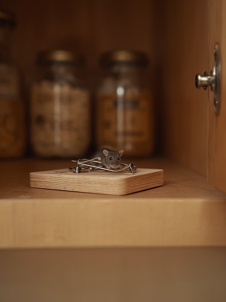 mouse traps in action