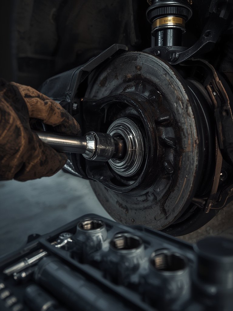 VEVOR 65-Piece 1/2-Inch Impact Socket Set Review: Cover SAE and Metric Auto Repairs Without Missing Sizes 2 impact sockets in action