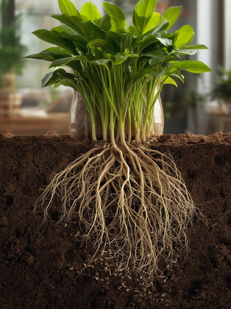 organic perlite in action