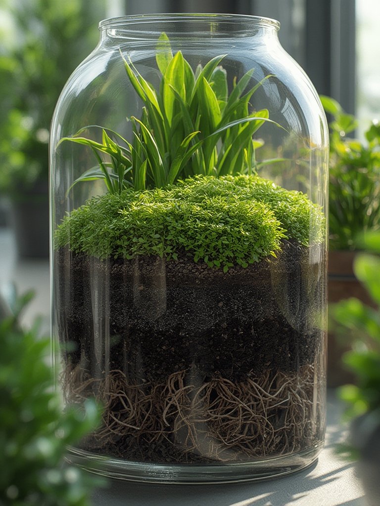 horticultural charcoal in action