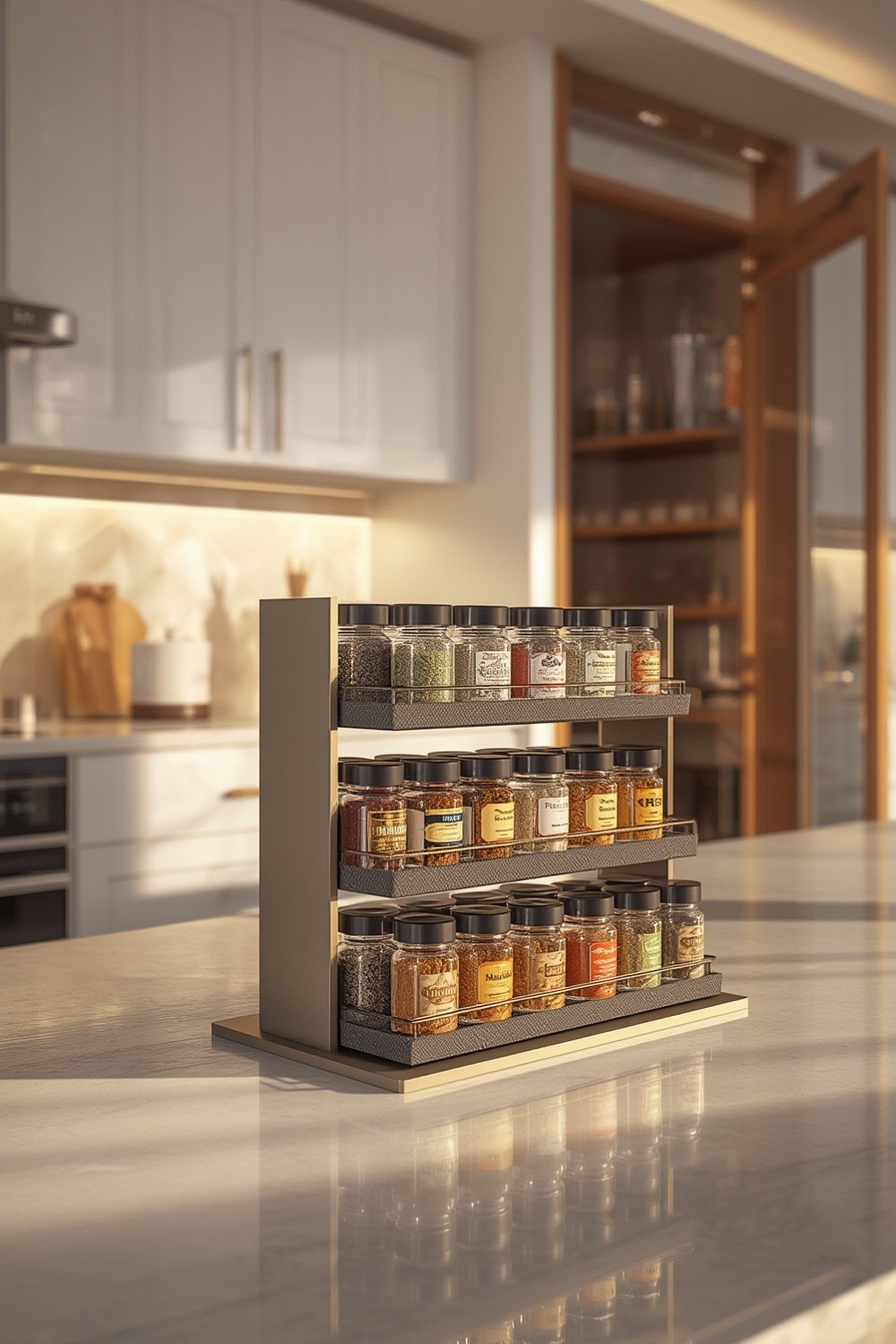 Is the Copco 3-Tier Spice Rack a Good Fit for Small Kitchen Cabinets? 1 spice organizer product view