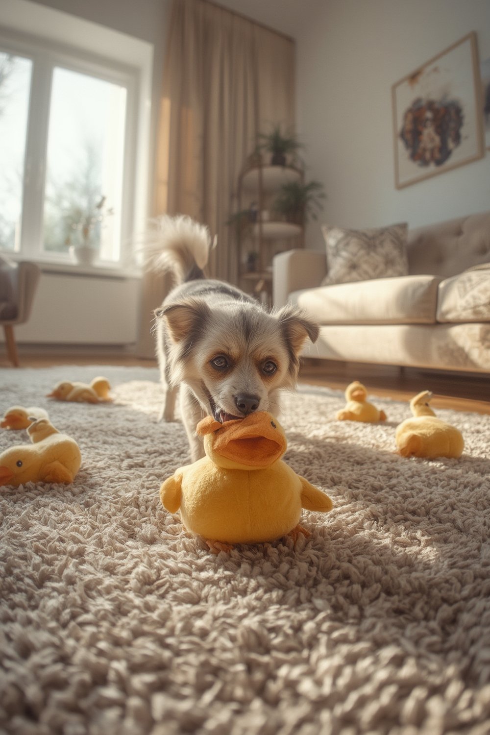 Best Pet Supplies Squeaky Dog Toys: Is the Wild Duck Good for Active Play? 1 squeaky toys product view