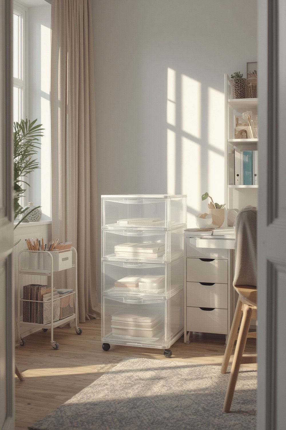 storage drawers product view