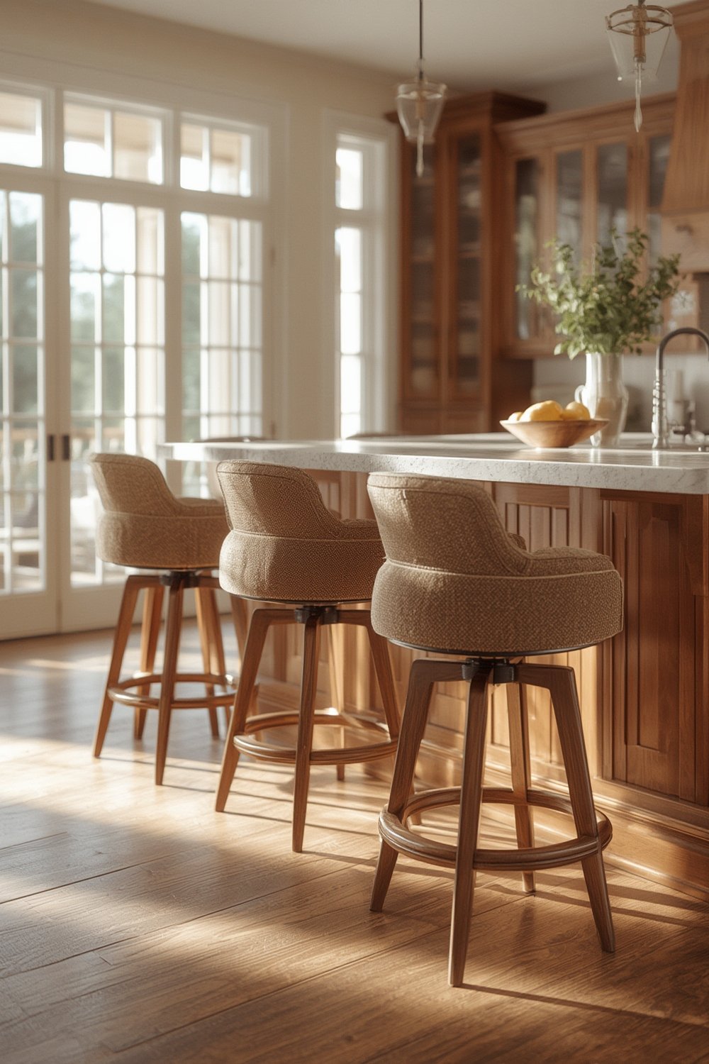 Ashley Valebeck Bar Stool Review: Good for Kitchen Islands? 1 swivel barstool product view