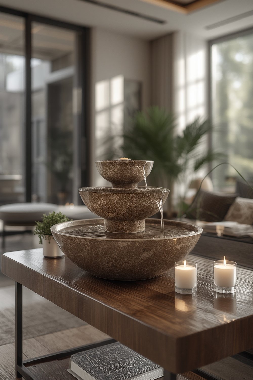 tabletop fountain product view