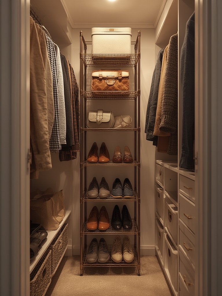 Is the SONGMICS Narrow Shoe Rack Worth It for Small Spaces? 2 narrow shoe in action