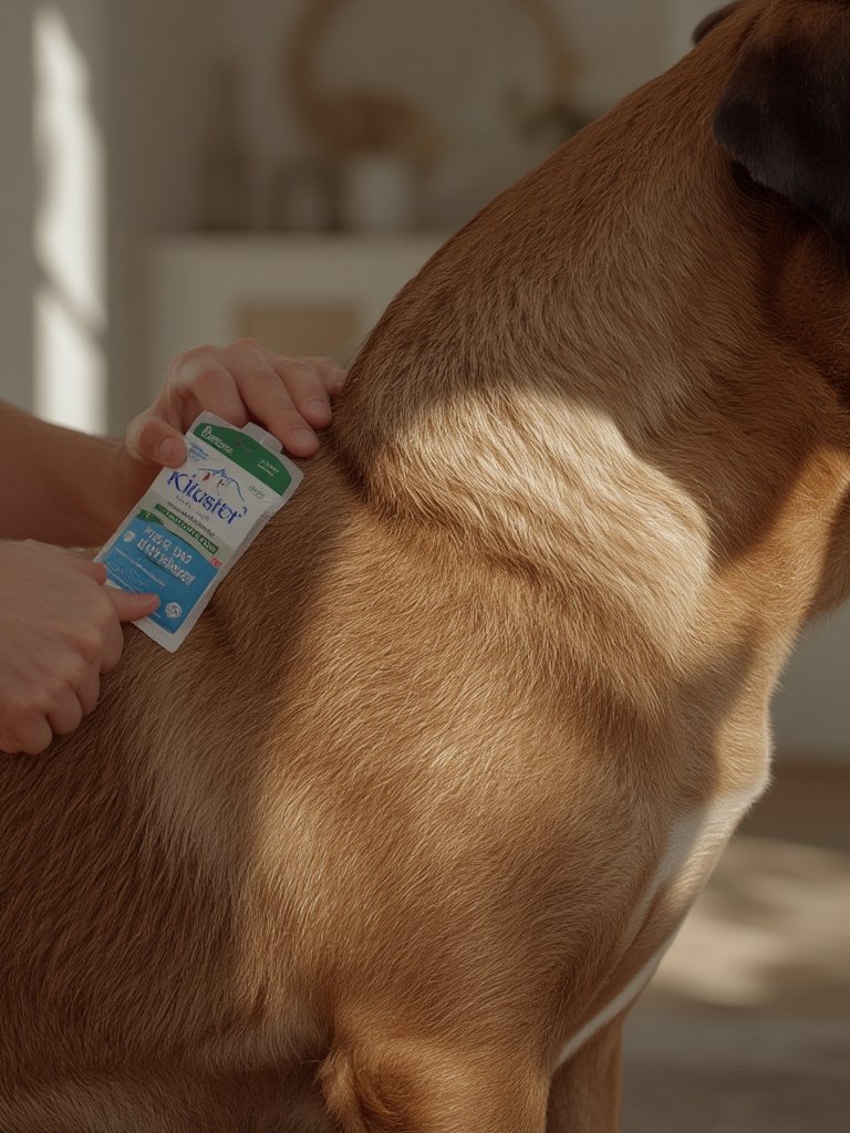 Should You Get FRONTLINE Plus Flea Treatment for X-Large Dogs? What Buyers Need to Know 2 flea treatment in action