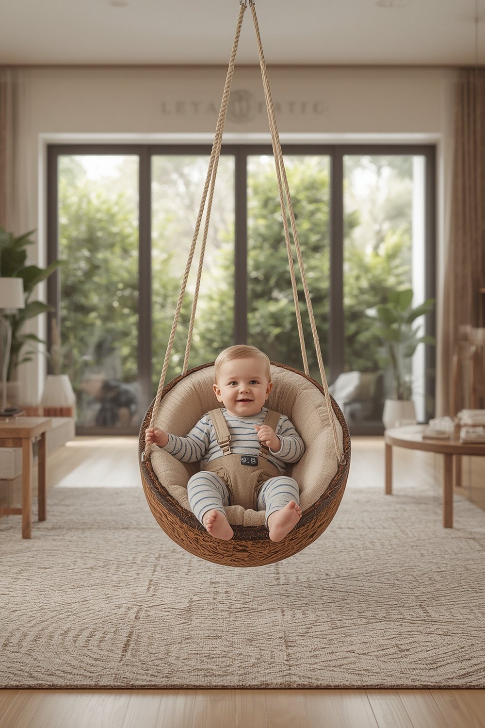 Swurfer Coconut Toddler Swing for Indoor or Outdoor Use: Good for Ages 6–36 Months? 1 toddler swing product view