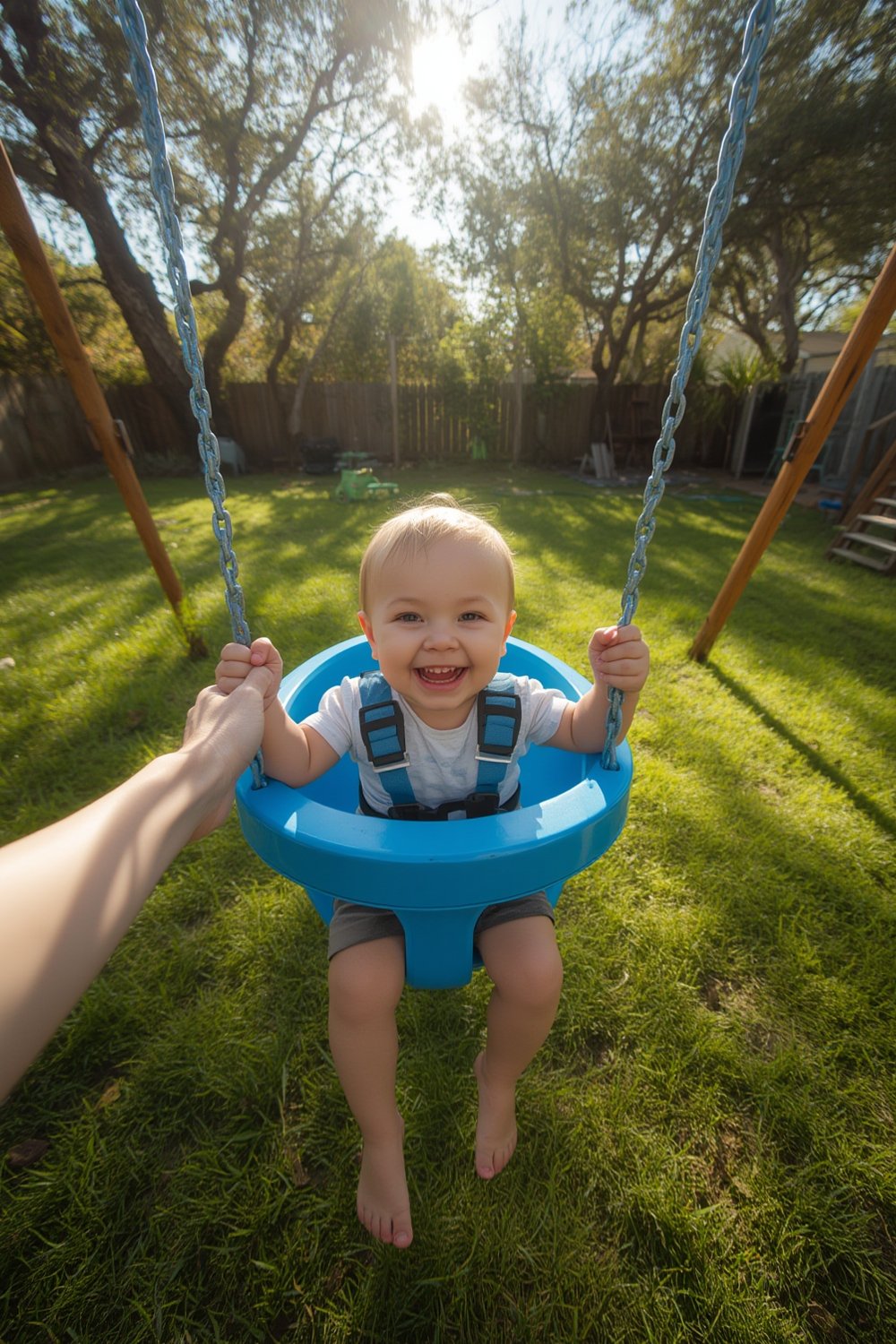 toddler swing product view