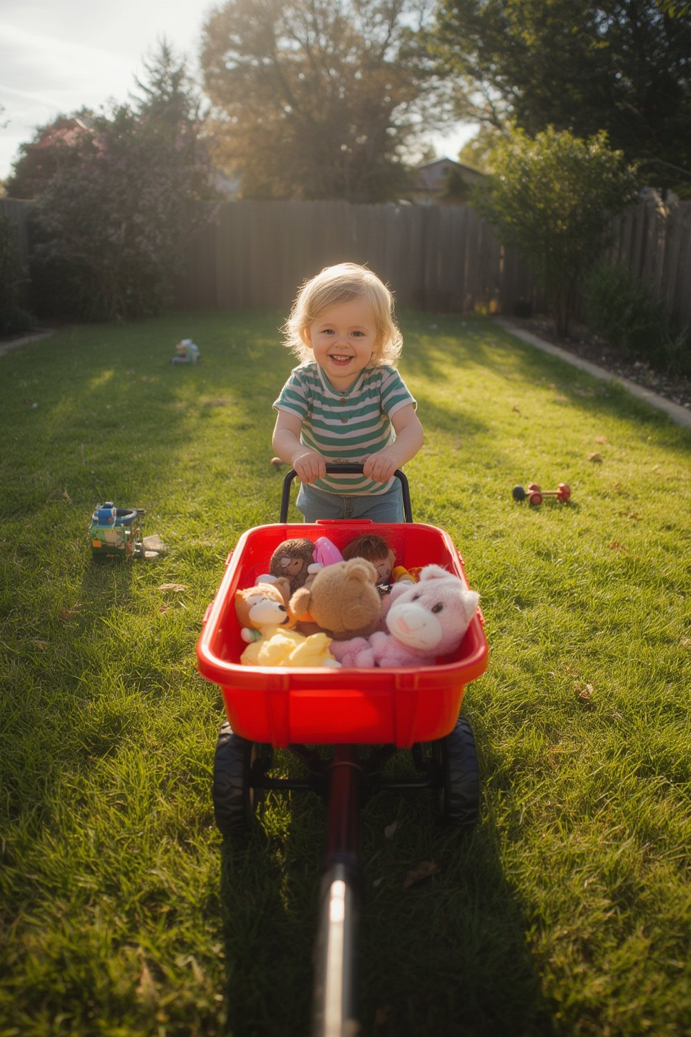 toddler wagon product view
