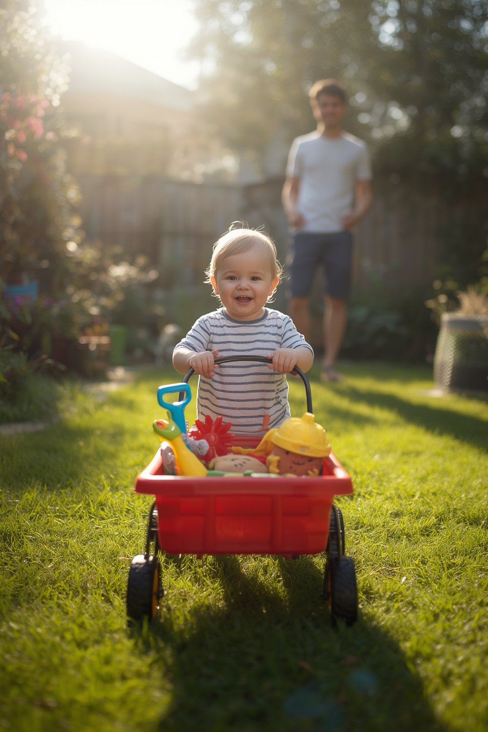 toddler wagon product view