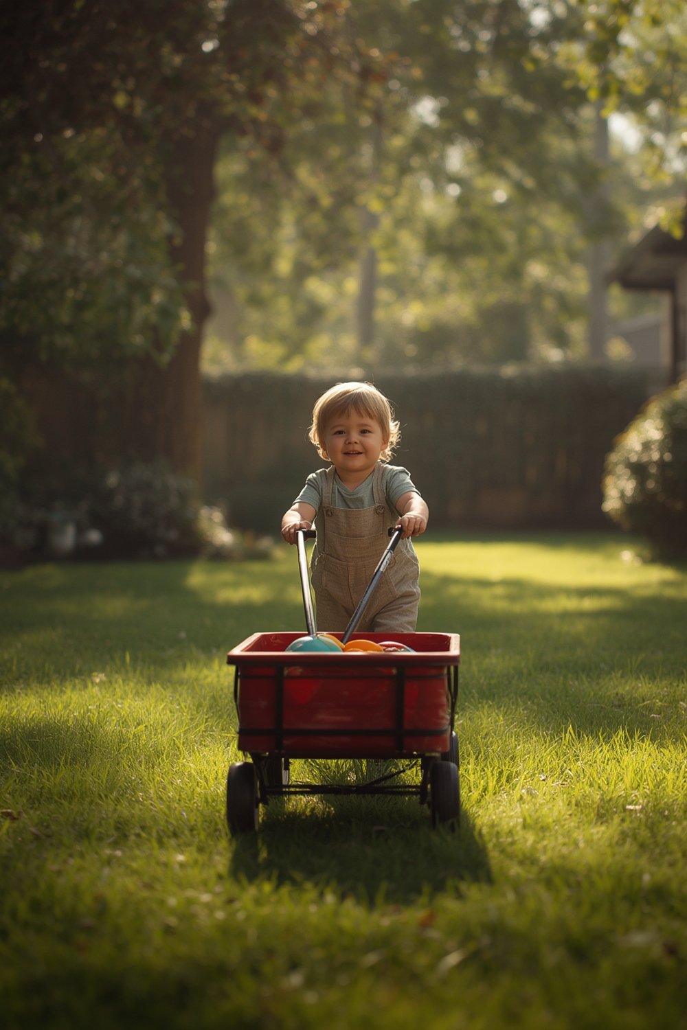 toddler wagon product view