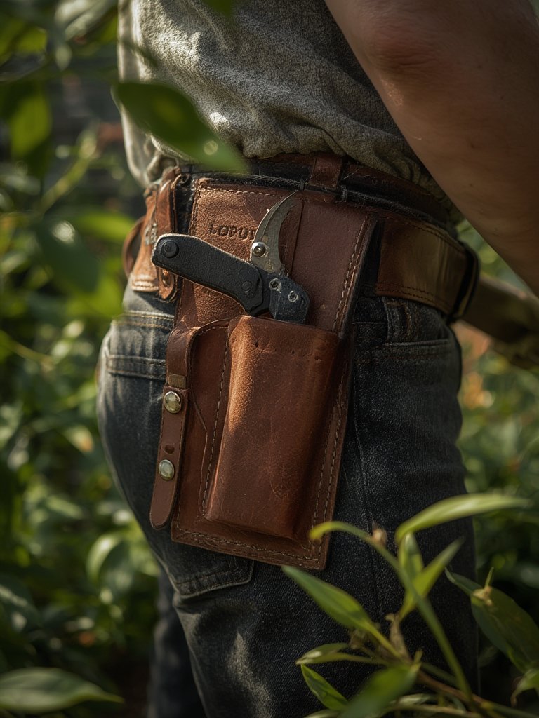 Leather Holster: 10 Ultimate Steps For Best Tool Organization In 2026 2 leather holster in action
