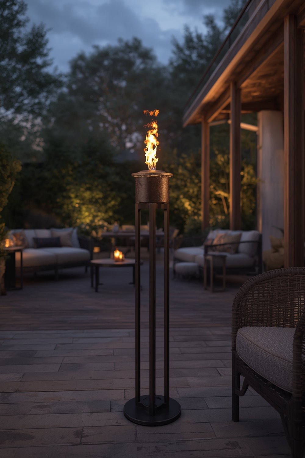 torch stand product view