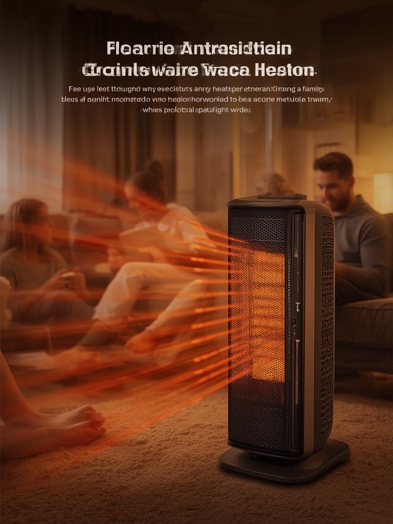 ceramic heater in action