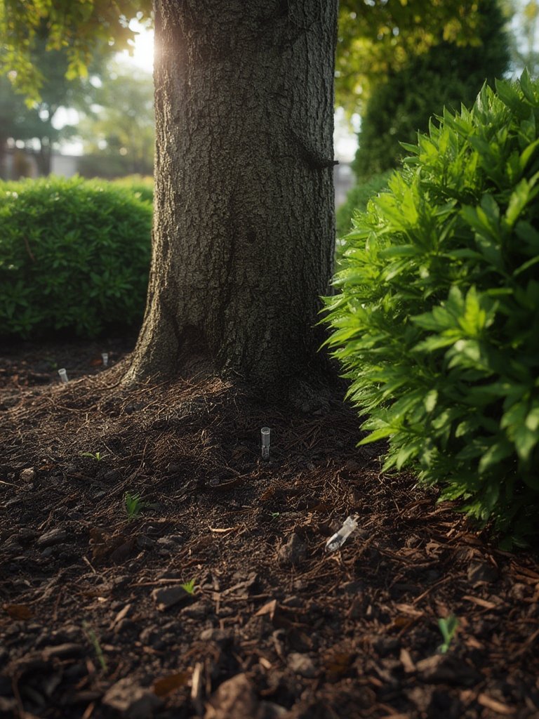 tree spikes in action