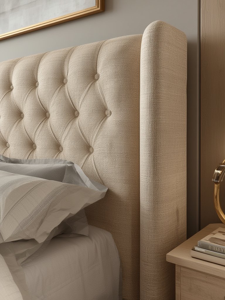 king headboard in action