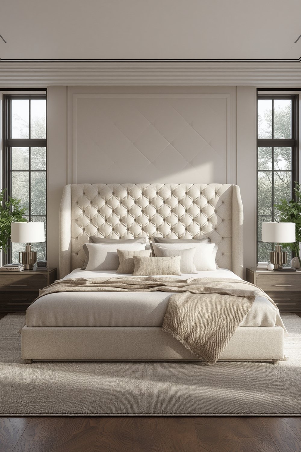 upholstered headboard product view