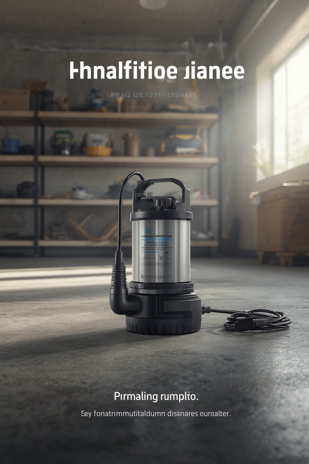 utility pump product view