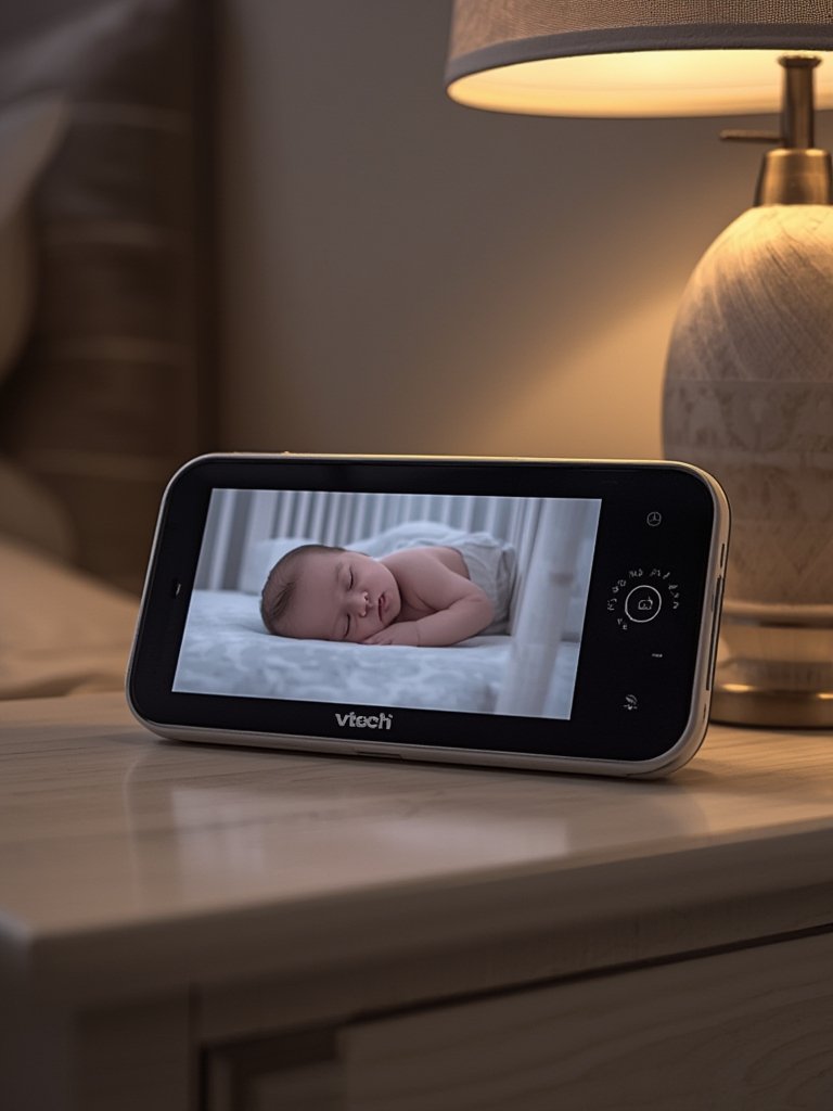 baby monitor in action