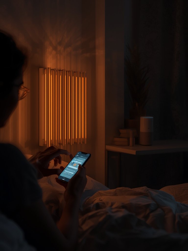 smart heater in action