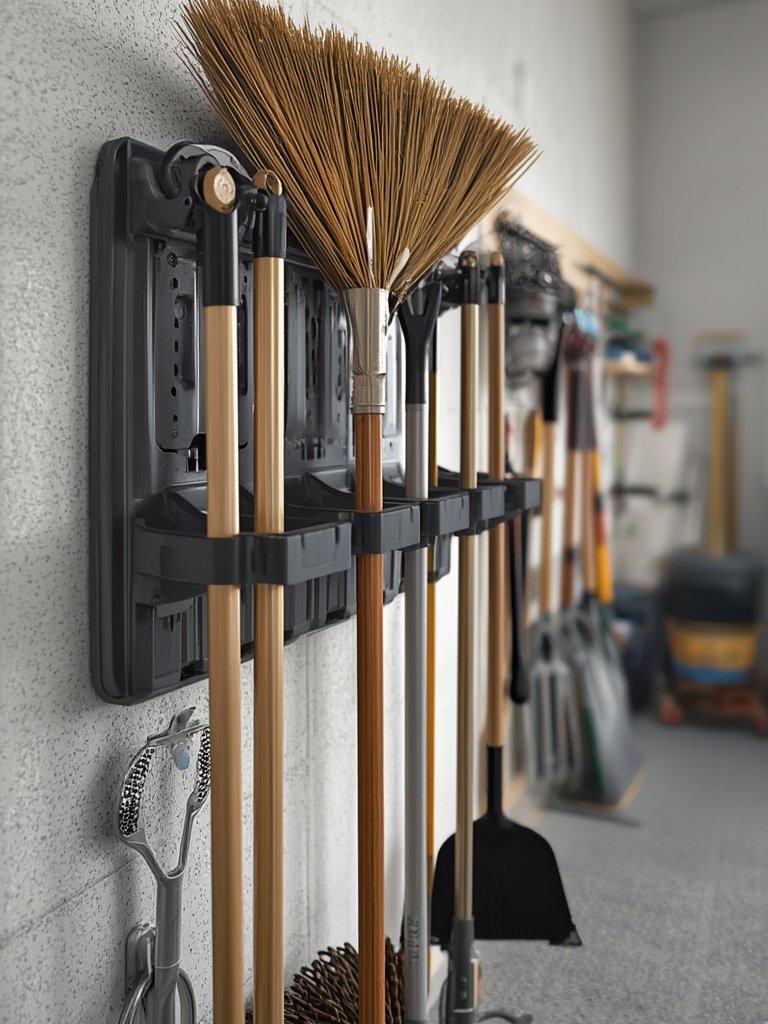 Broom Holder: 10 Ultimate Solutions For Amazing Organization In 2026 2 broom holder in action